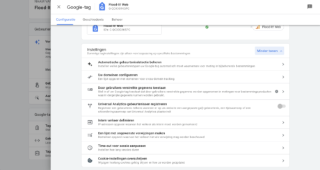van UA naar GA: Stap zes