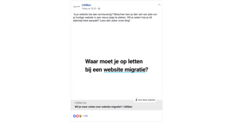 metadata op facebook