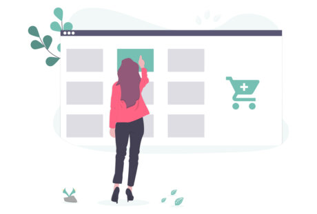 afbeelding met een ecommerce infographic