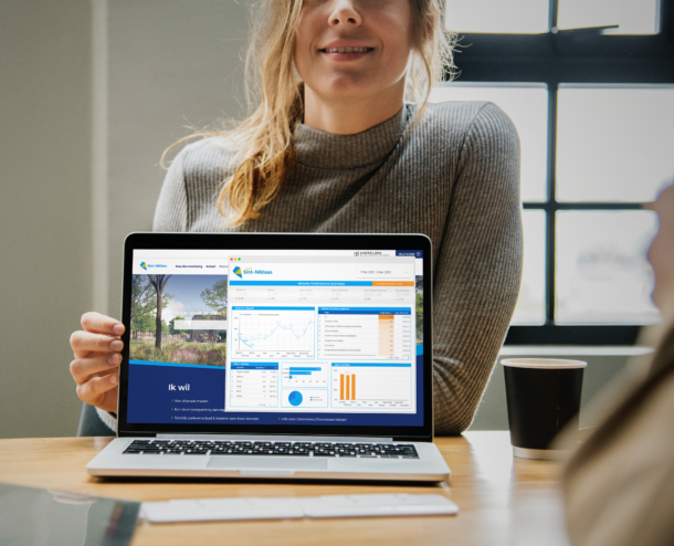 Sint-Niklaas website op scherm - Teaser image