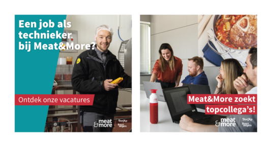 voorbeelden afbeelding marketingcampagne Meat&More